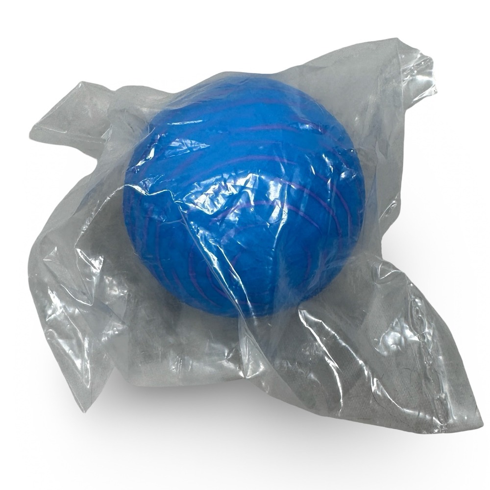 Vintage 1992 Dennys Jetsons Neptune Planet Toy Ball Blue Sealed 90s Fast Food